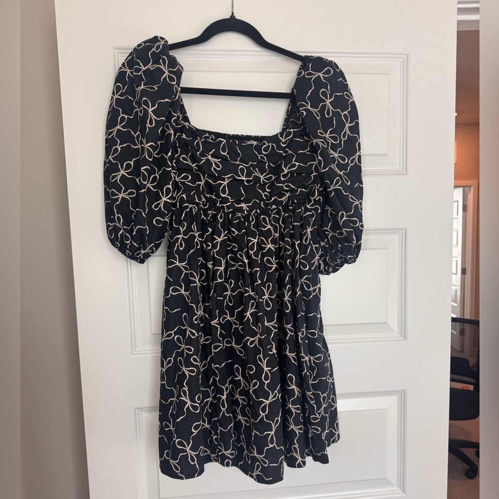 Abercrombie & Fitch Black and White Emerson Mini Dress